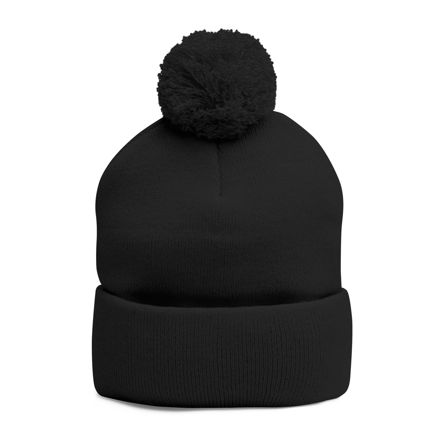 Team SISU Pom Pom Tuque Black and Grey