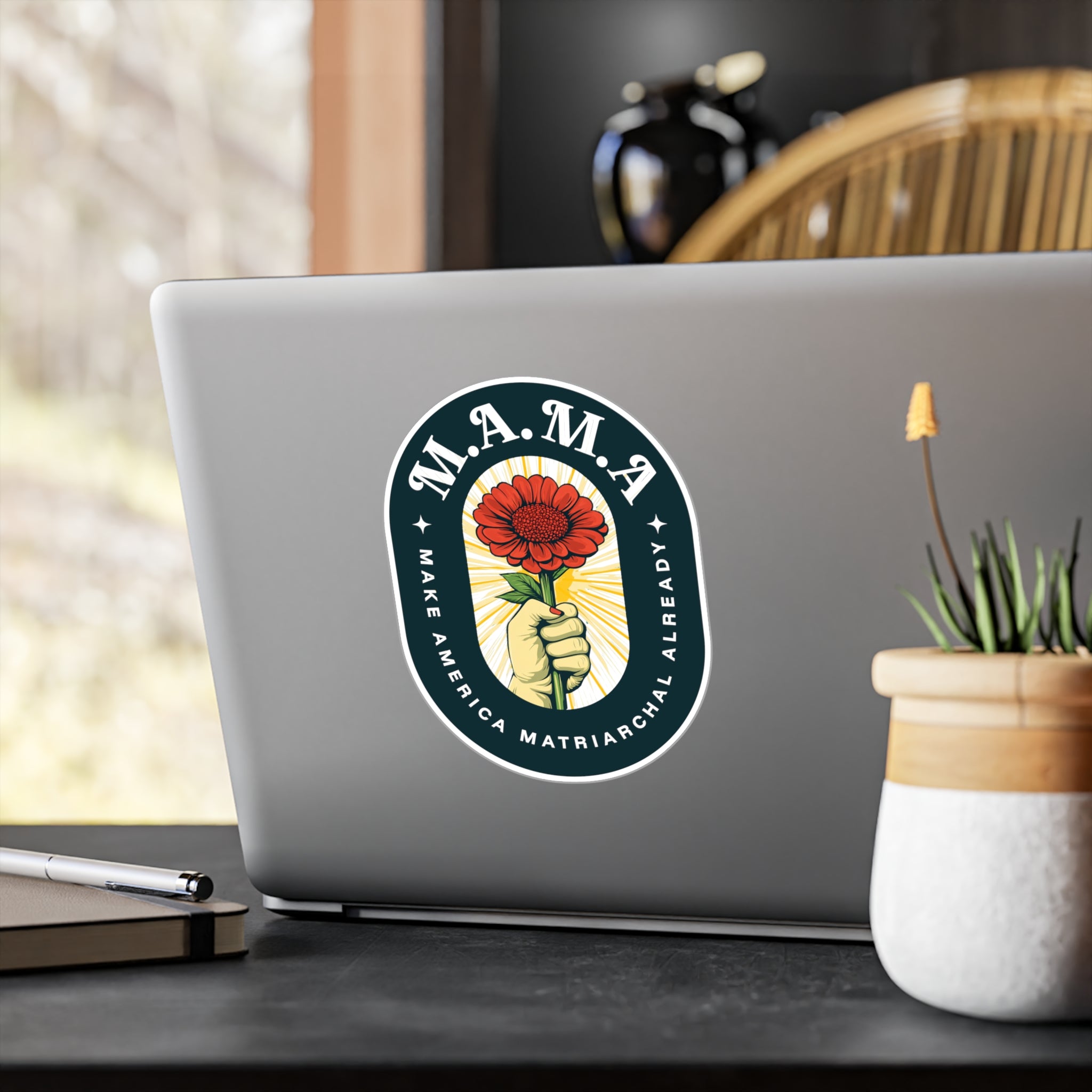 Sticker — M.A.M.A. "Make America Matriarchal Already" Kiss-Cut Vinyl Decal
