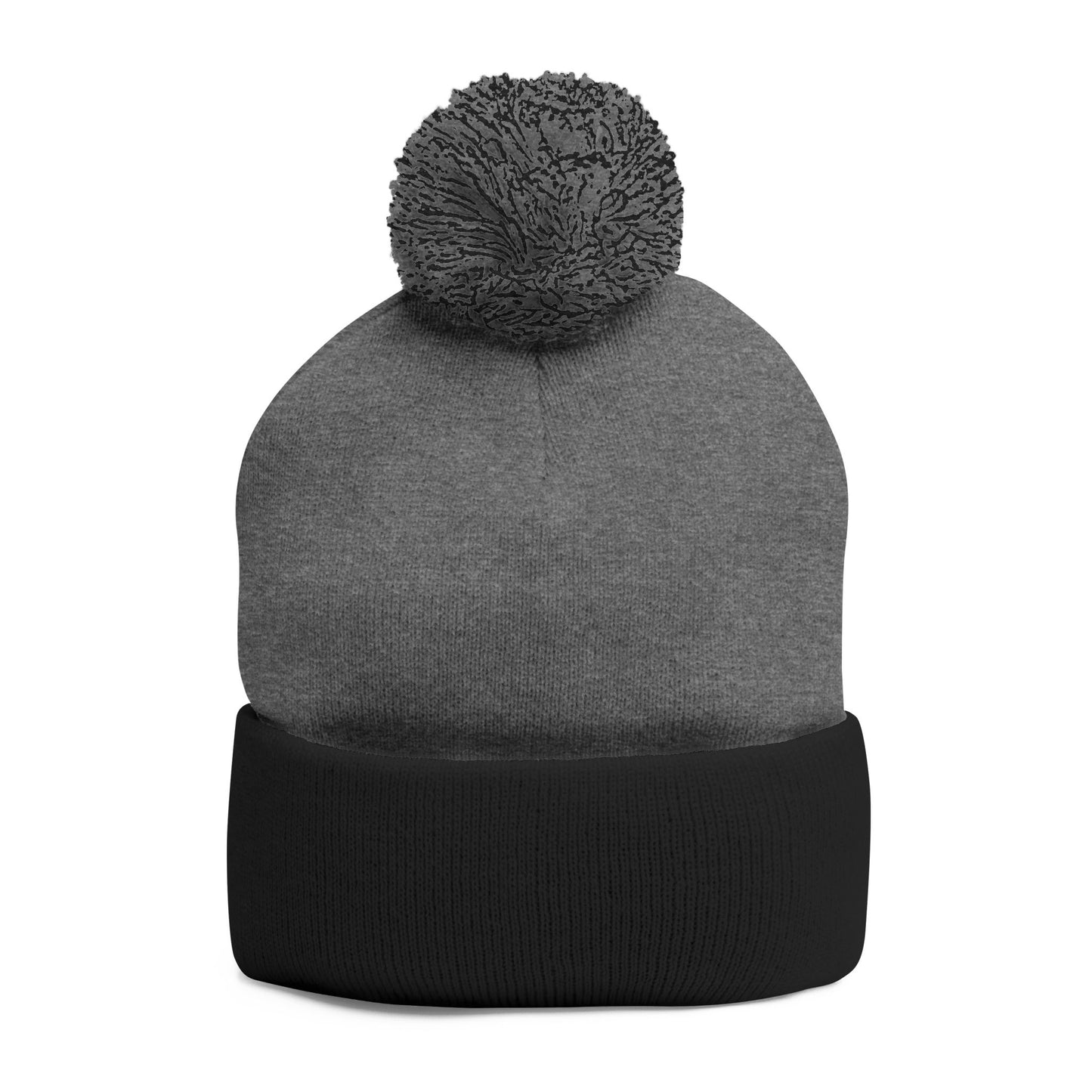Team SISU Pom Pom Tuque Black and Grey