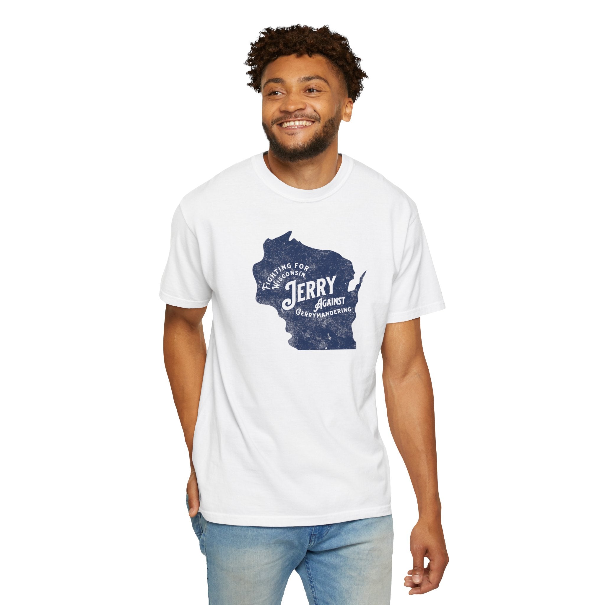 Wisconsin 'Jerry against Gerrymandering' Vintage T-Shirt