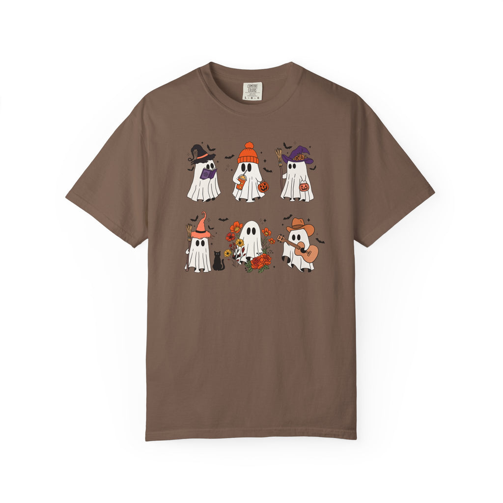 Cute Halloween Ghost Tshirt | Cozy Fall Vibes Top