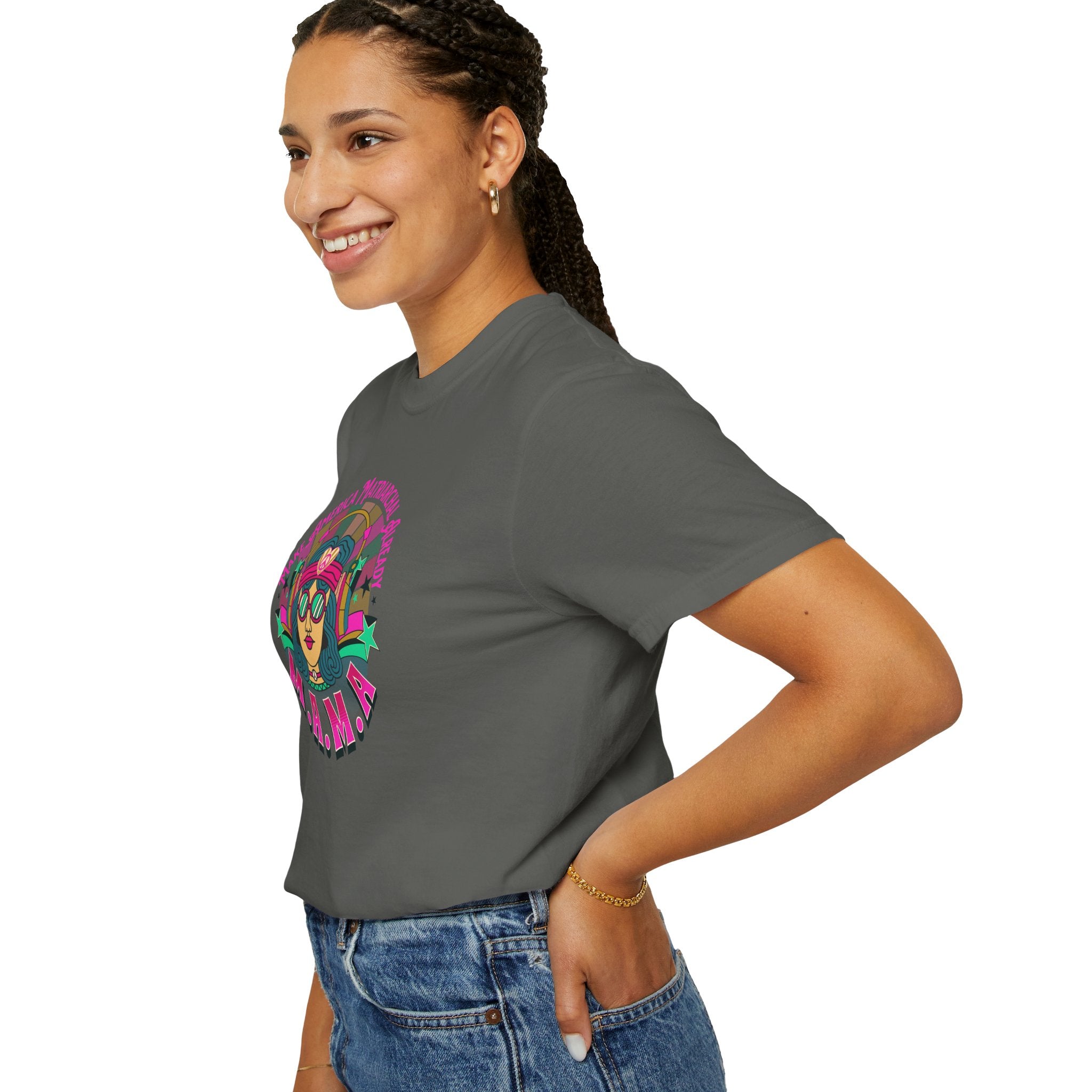 Bright M.A.M.A Matriarchal T-Shirt — Make America Matriarchal Already Feminist Tee
