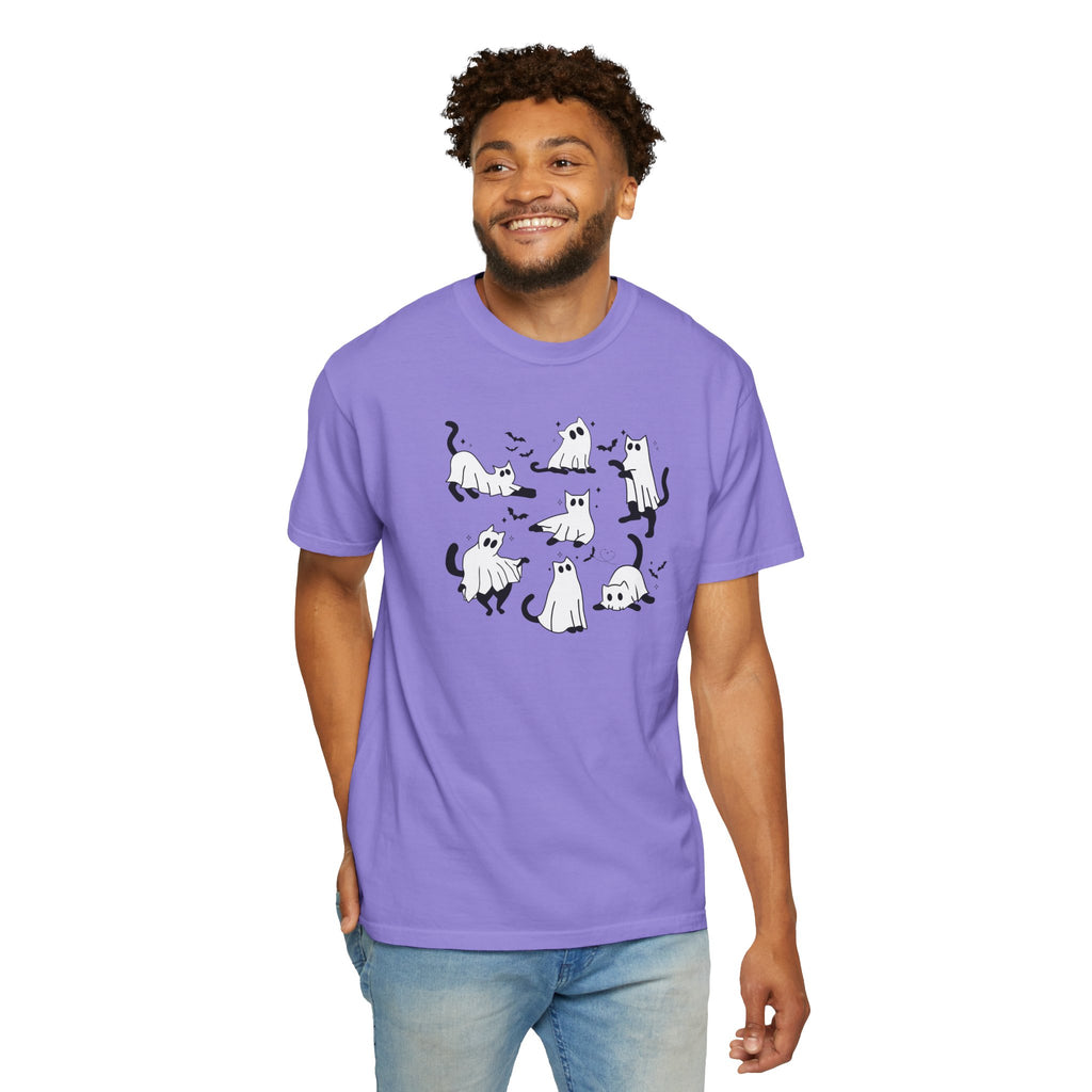 Ghost Cats & Bats Halloween TShirt