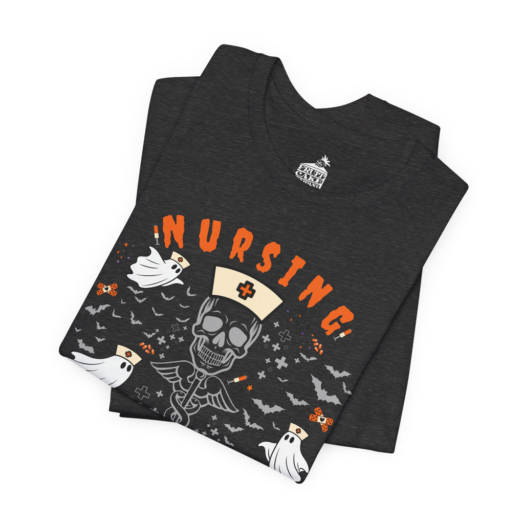 Spooky Nursing Assistant Tshirt | Halloween Ultra Soft Bella Canva Tees