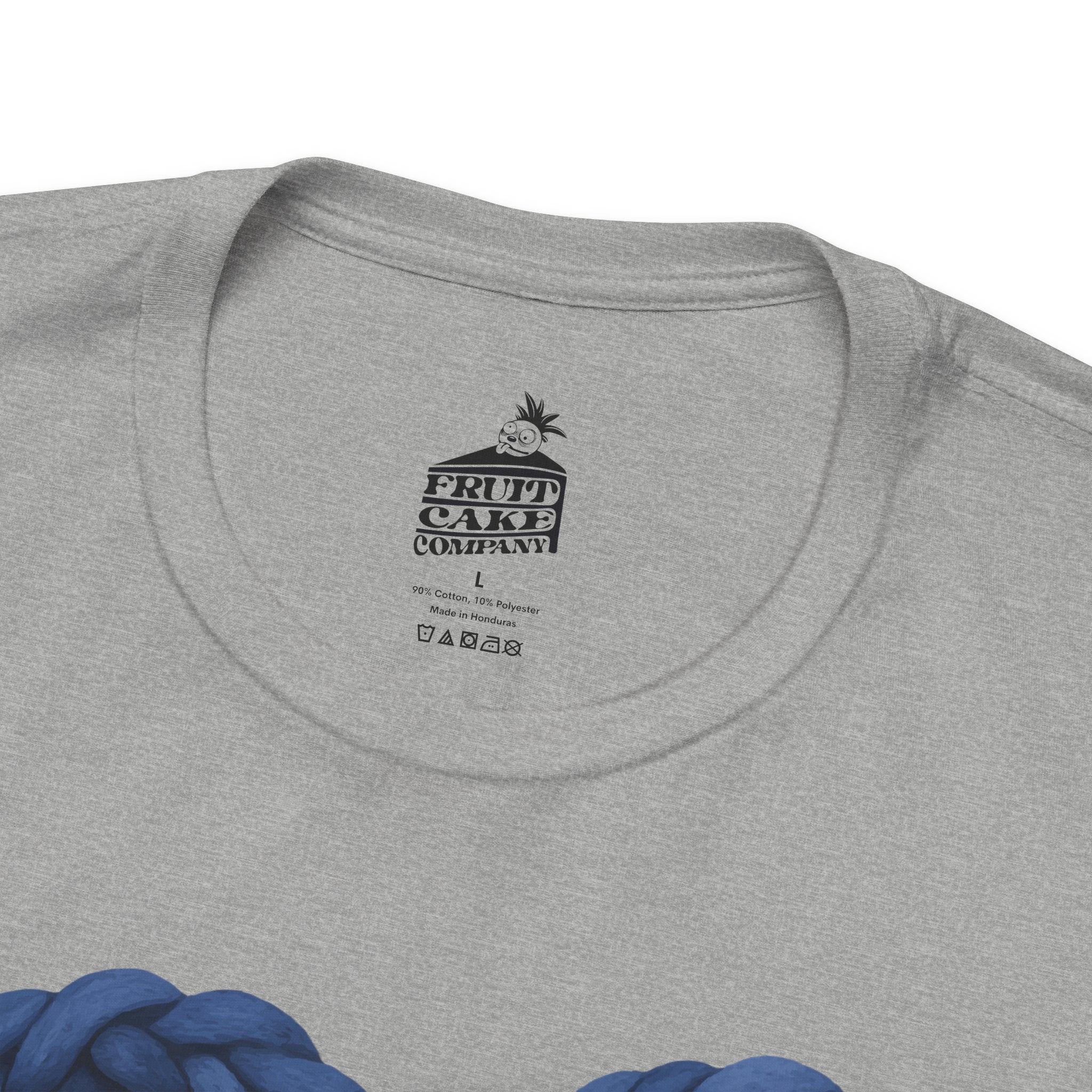 Minnesota Strong Knit Blue Heart T-Shirt | Heart Graphic Tee