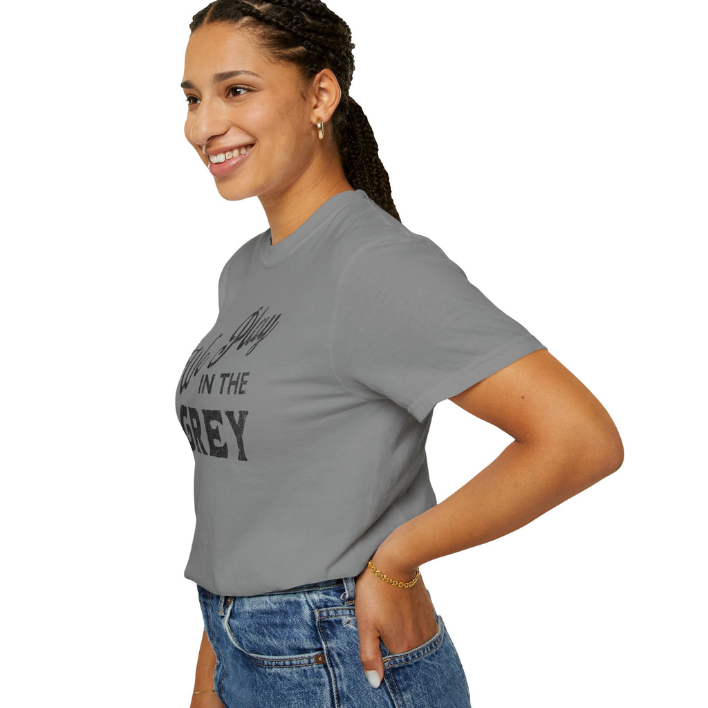 We Play in the Grey Vintage Graphic Tee | Inspired by Ebb and Flow Connections Cooperative