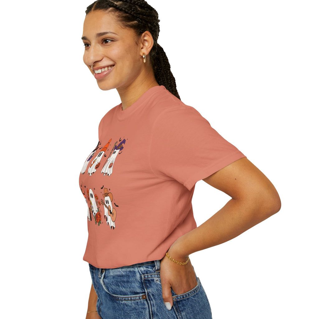 Cute Halloween Ghost Tshirt | Cozy Fall Vibes Top