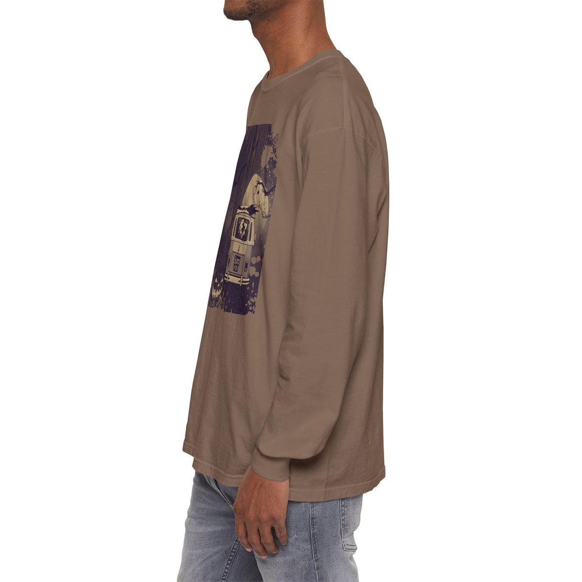 Vintage Salem or Bust Halloween Long Sleeve Tshirt | Spooky original design Long Sleeve