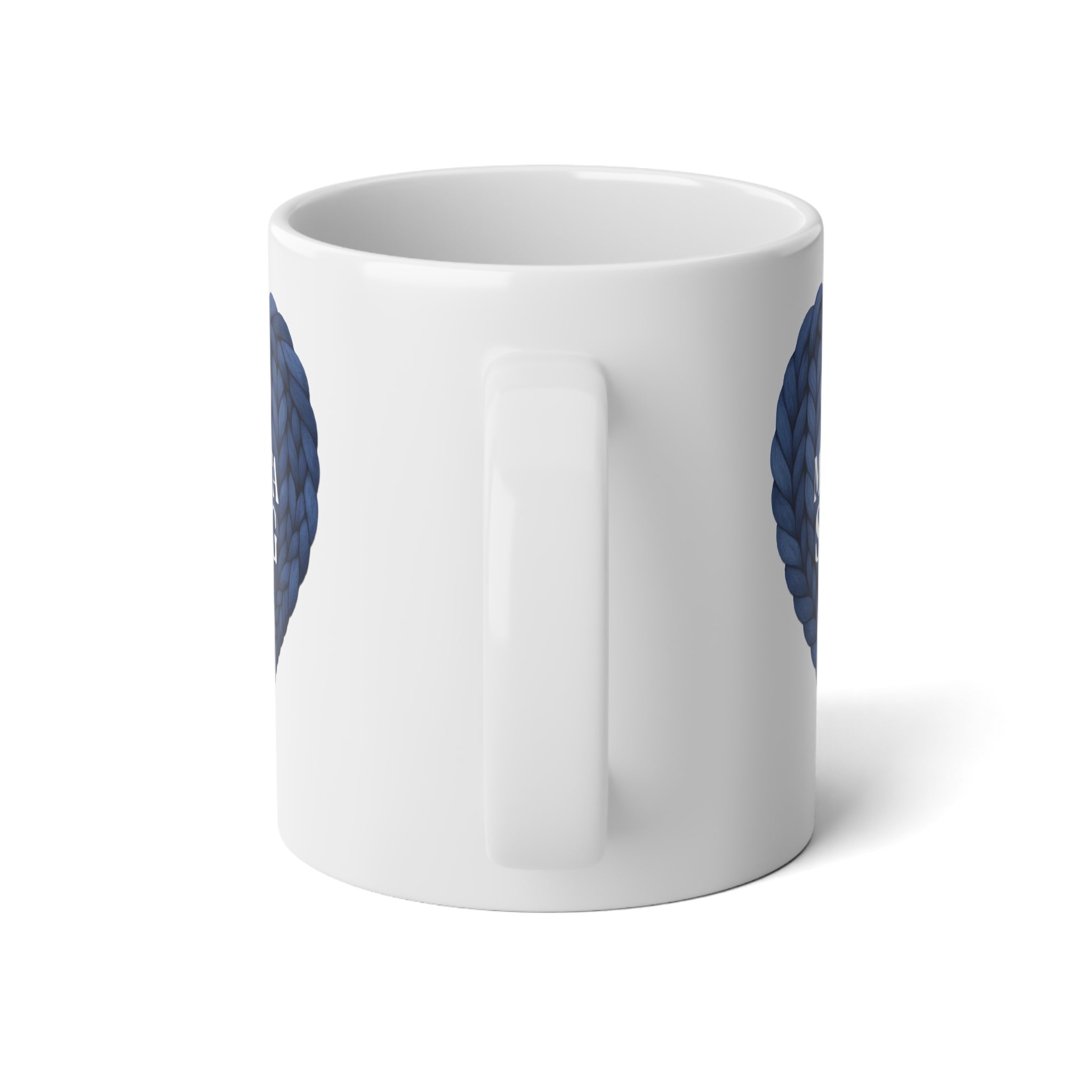 Minnesota Strong heart knit design Mug | 20oz jumbo coffee mug