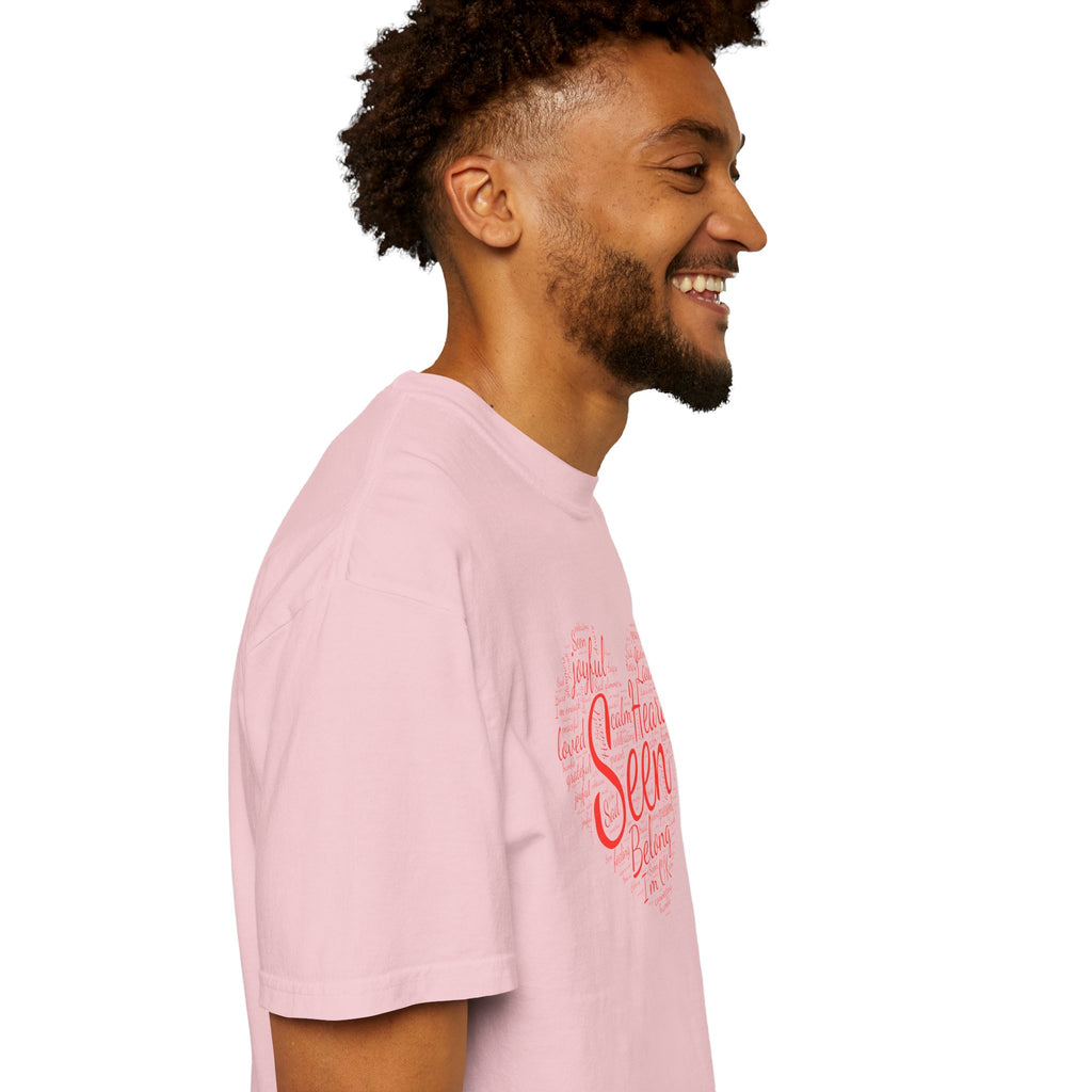 Seen Heart Tee | Support Mental Health Awareness Top | Belonging Tshirt