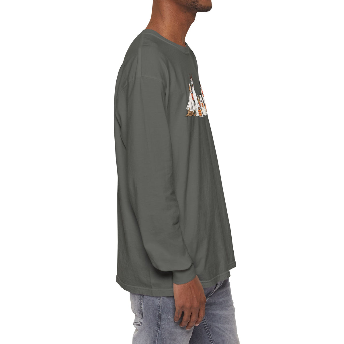 Halloween Ghost Dogs Long Sleeve Tshirt | Fun Holiday original design Long Sleeve