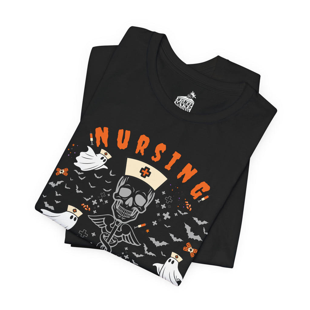 Spooky Nursing Assistant Tshirt | Halloween Ultra Soft Bella Canva Tees