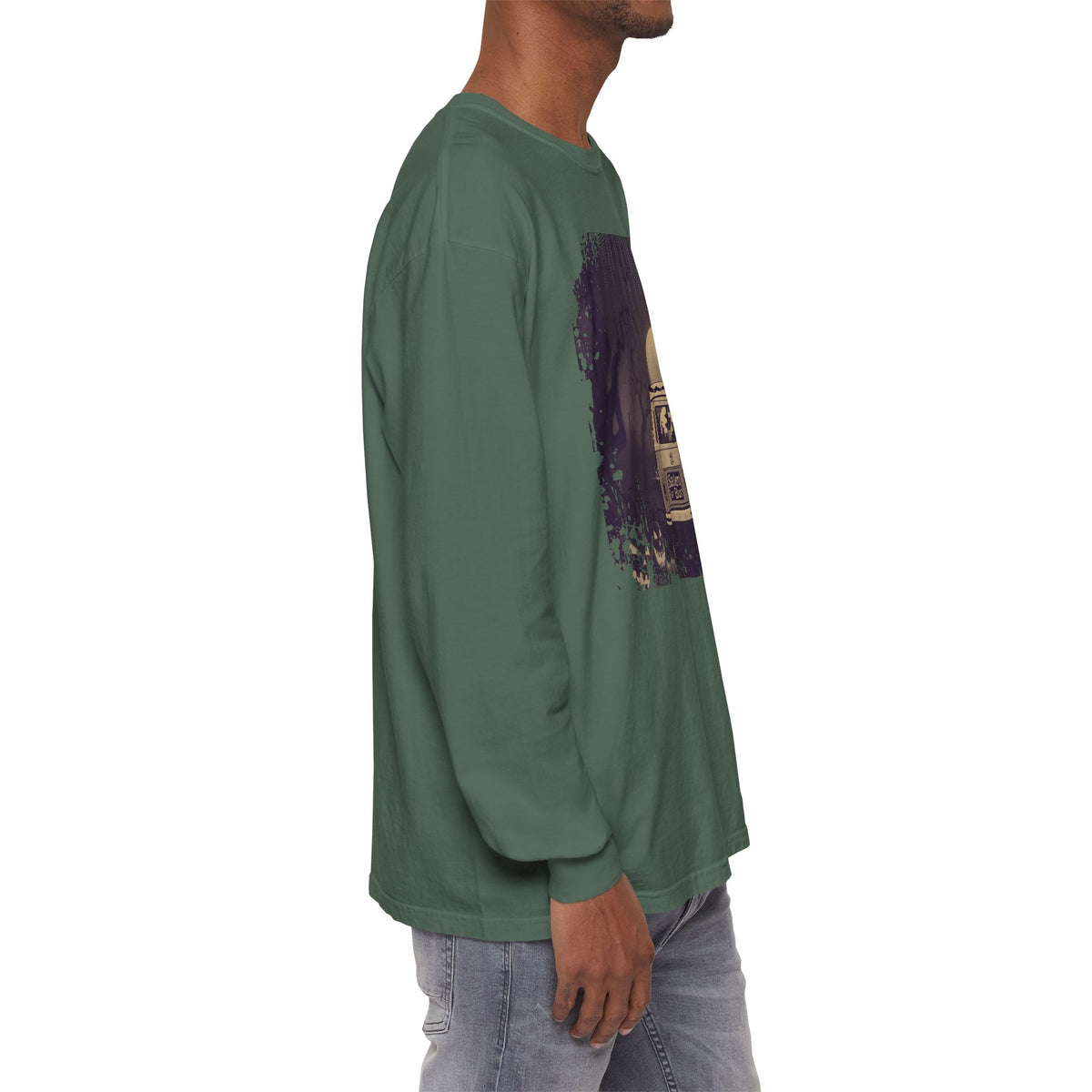Vintage Salem or Bust Halloween Long Sleeve Tshirt | Spooky original design Long Sleeve