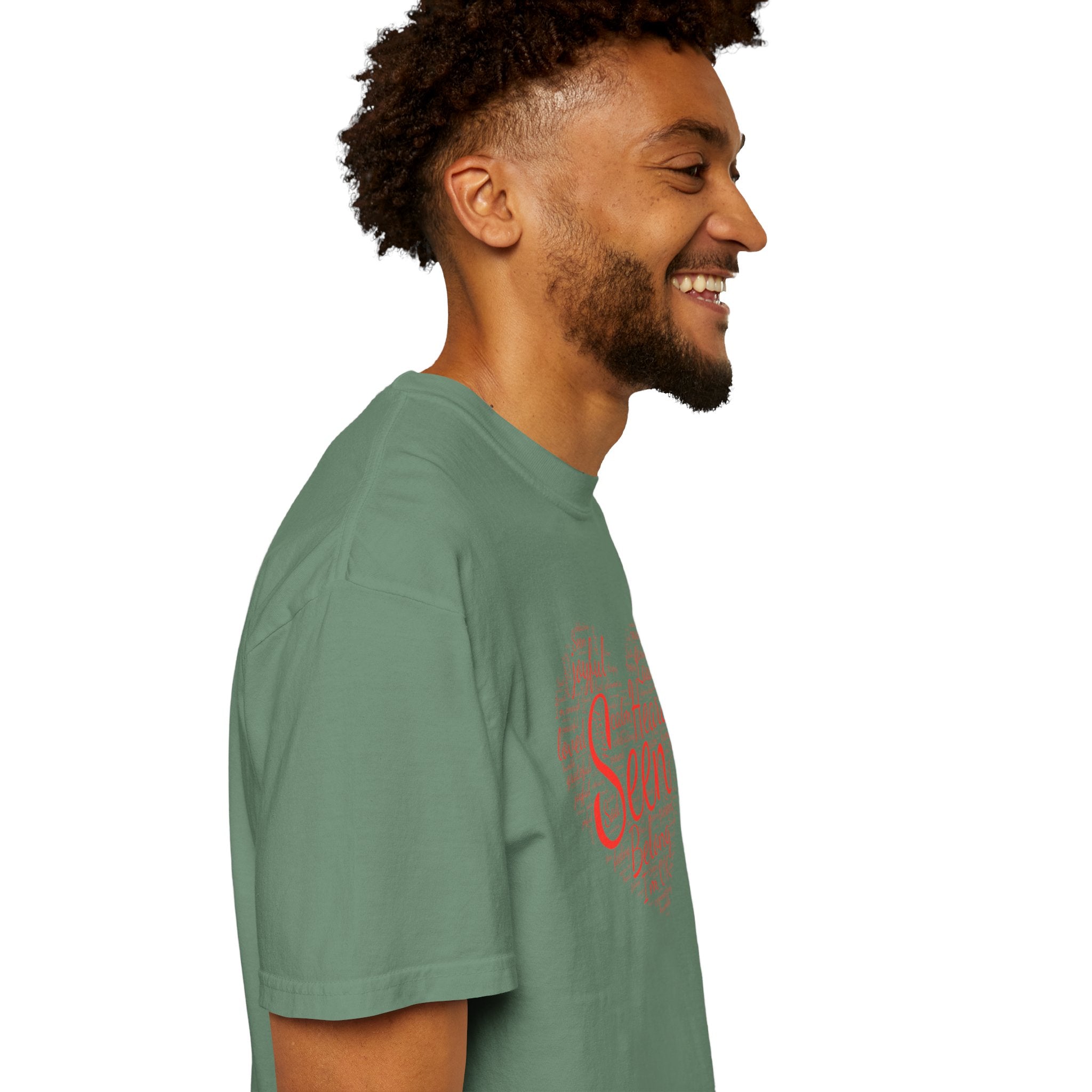 Seen Heart Tee | Support Mental Health Awareness Top | Belonging Tshirt