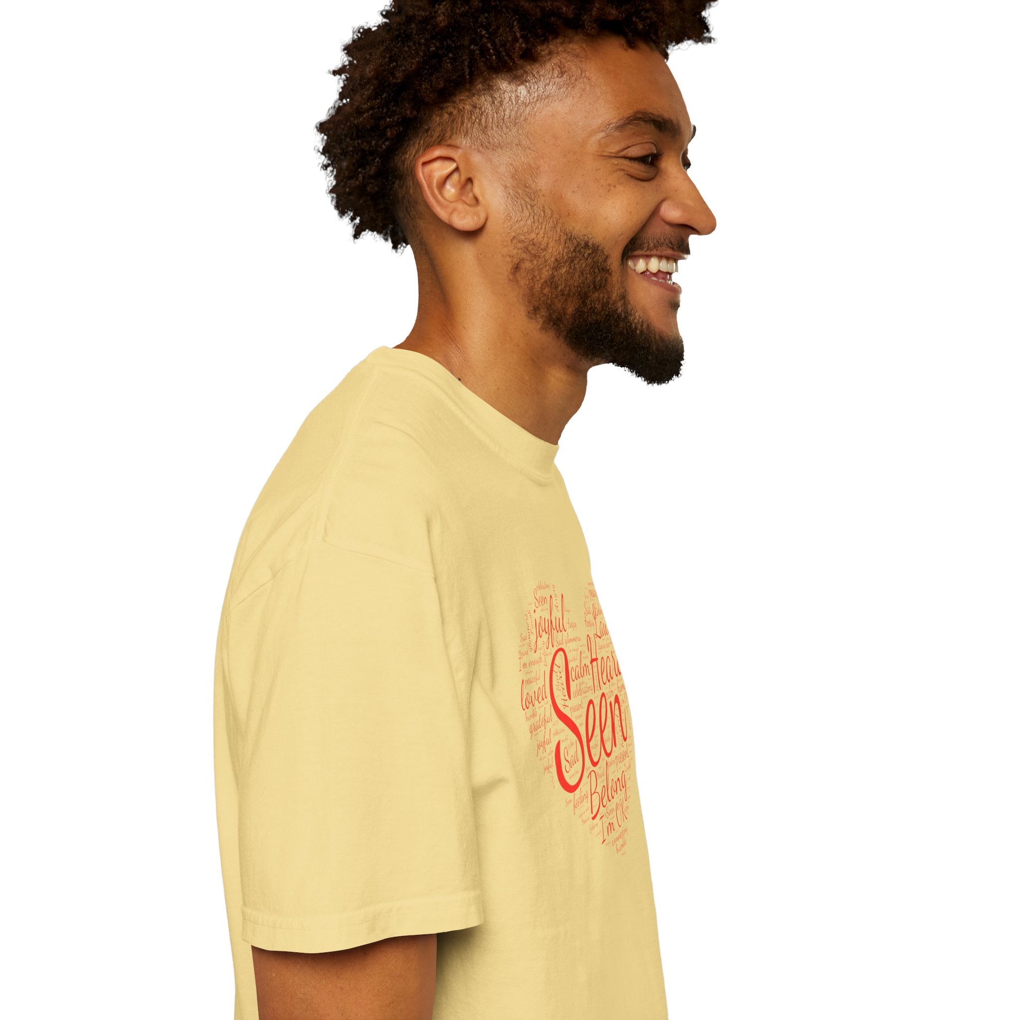 Seen Heart Tee | Support Mental Health Awareness Top | Belonging Tshirt