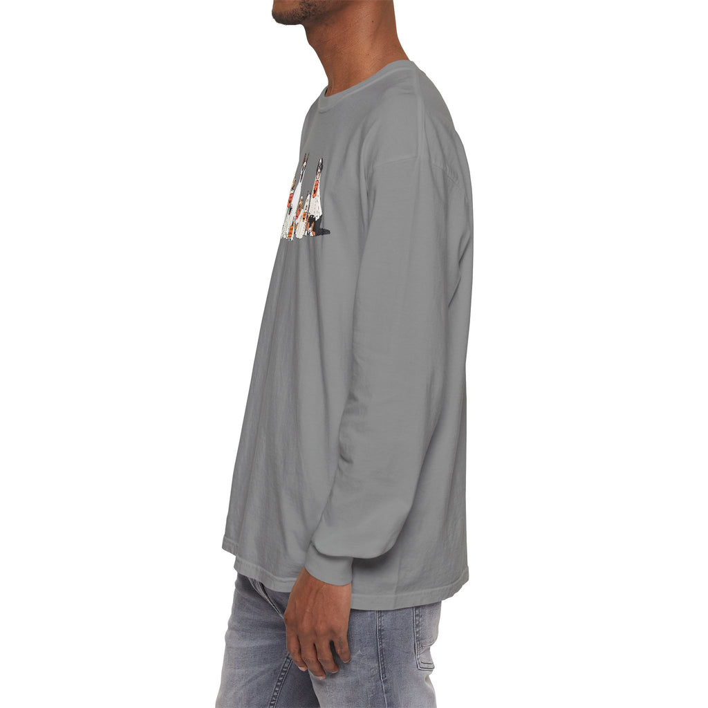 Halloween Ghost Dogs Long Sleeve Tshirt | Fun Holiday original design Long Sleeve
