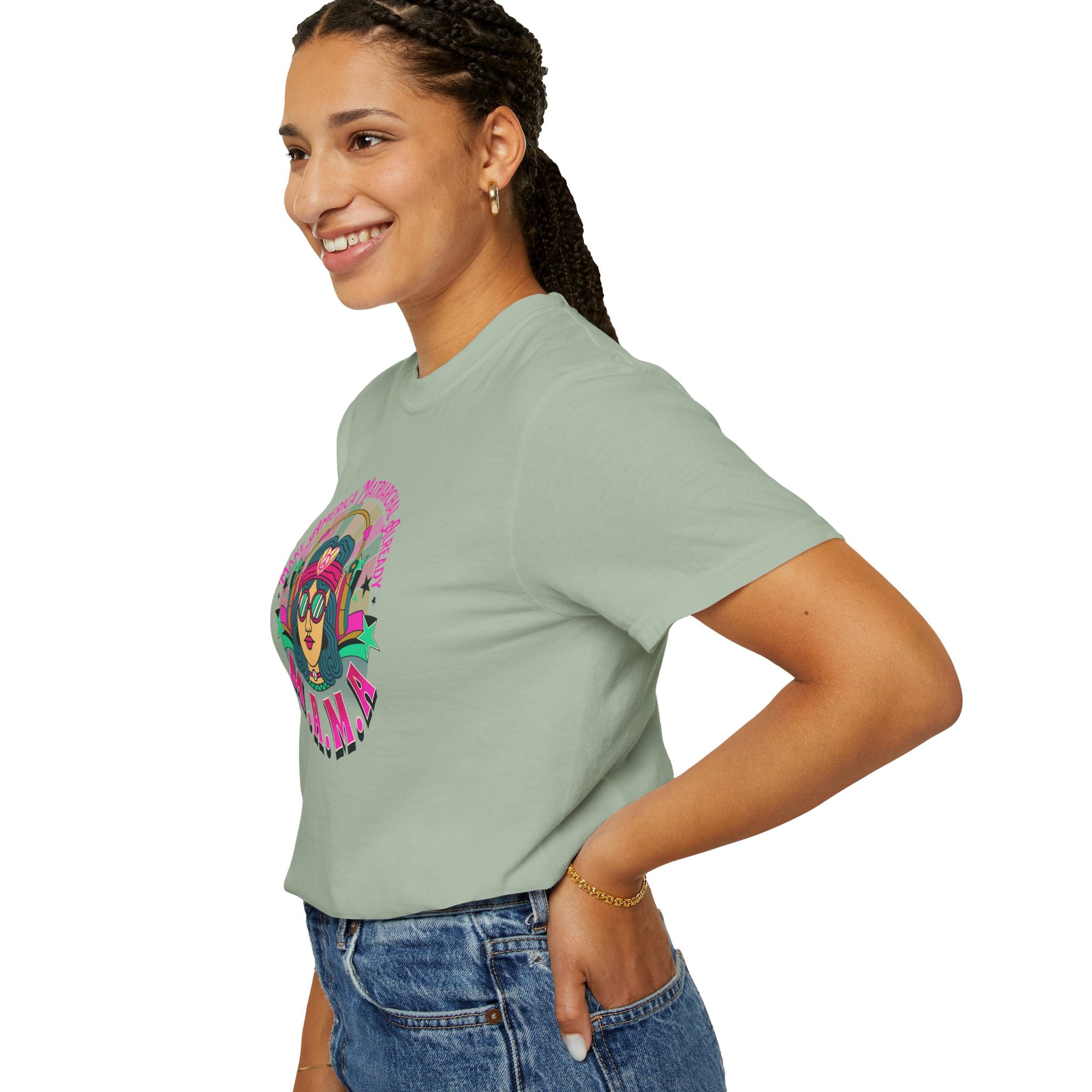 Bright M.A.M.A Matriarchal T-Shirt — Make America Matriarchal Already Feminist Tee