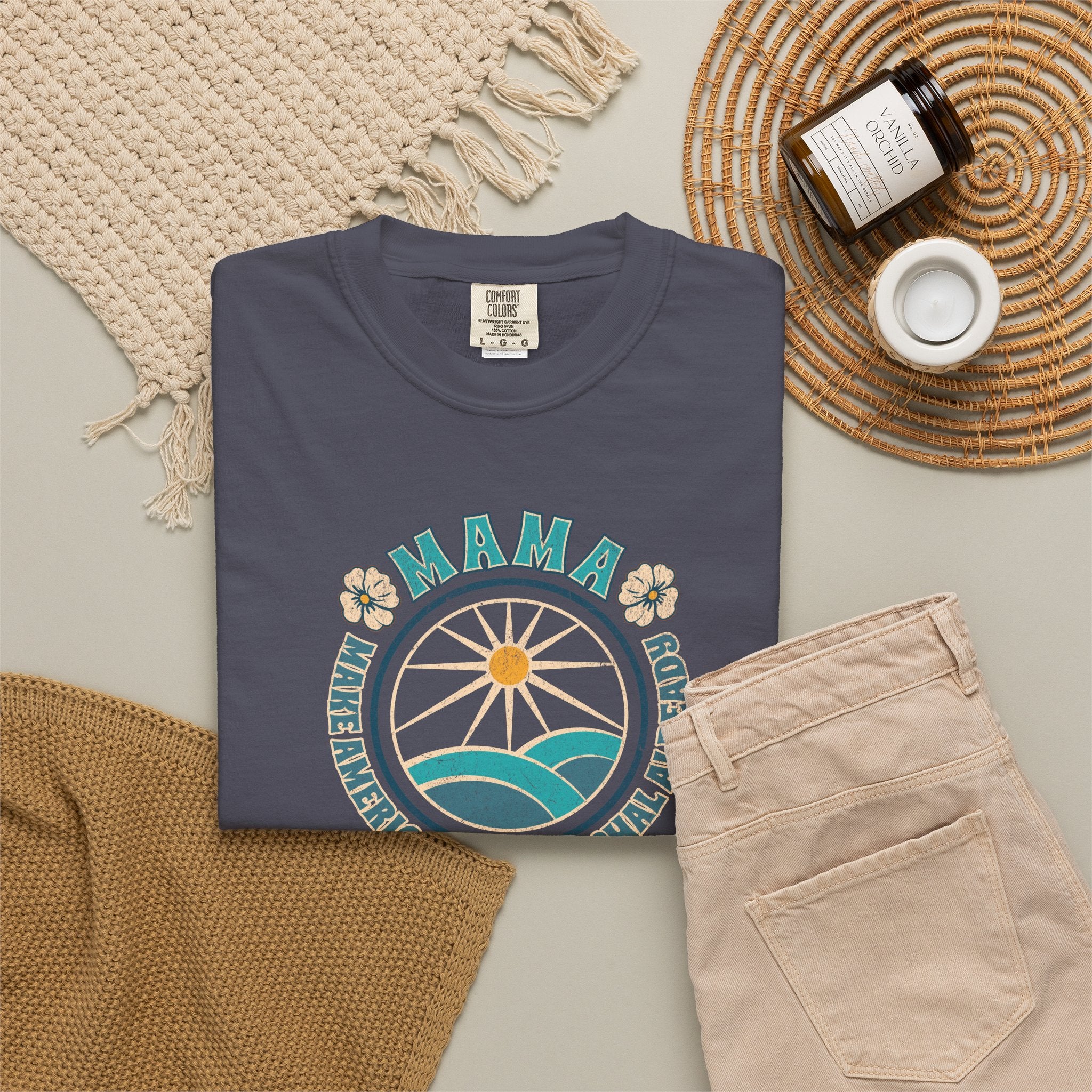 M.A.M.A Oceanic Summer Matriarchal T-Shirt — Make America Matriarchal Already Feminist Tee