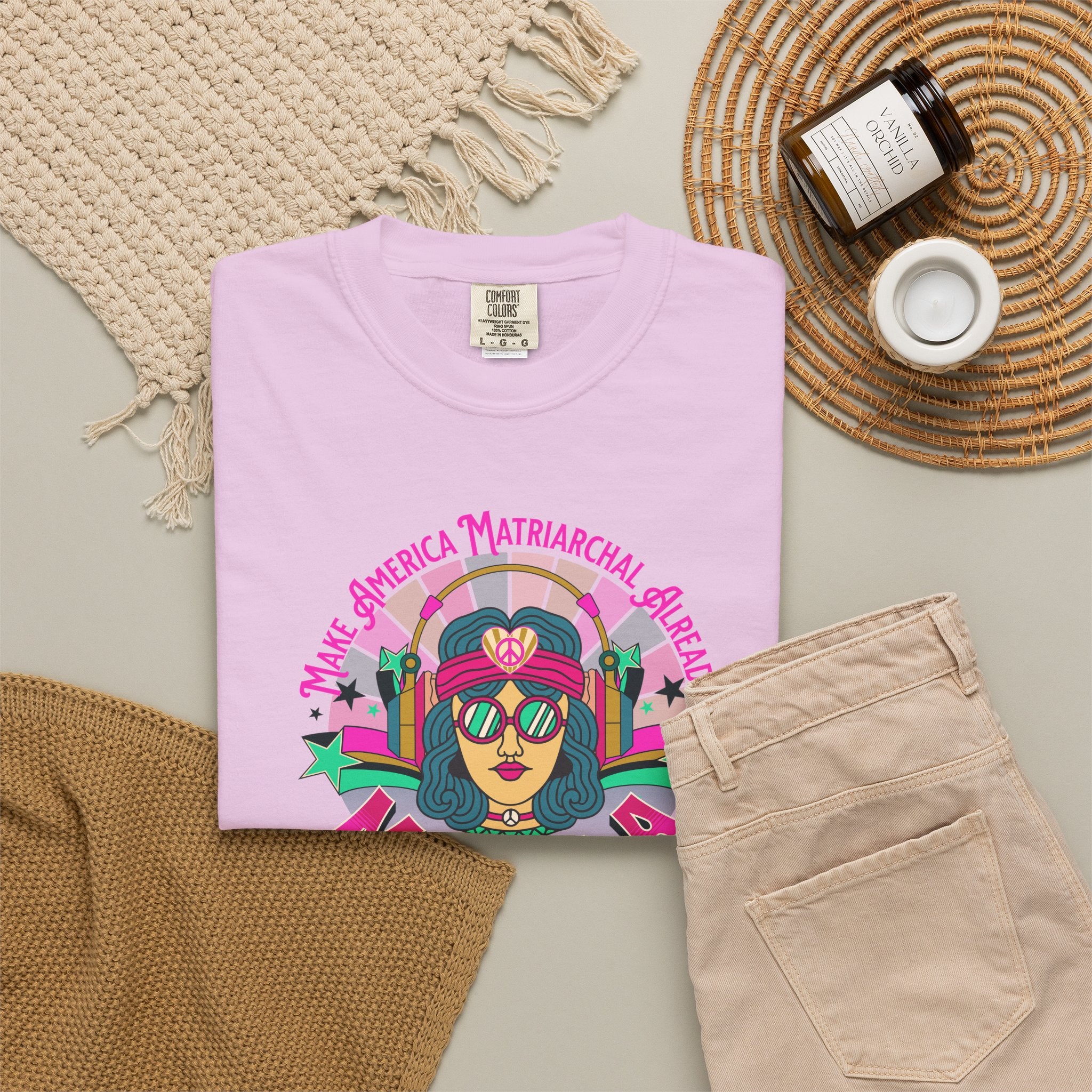 Bright M.A.M.A Matriarchal T-Shirt — Make America Matriarchal Already Feminist Tee