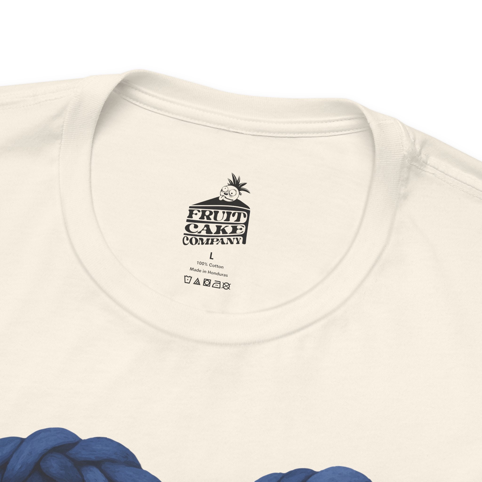 Minnesota Strong Knit Blue Heart T-Shirt | Heart Graphic Tee