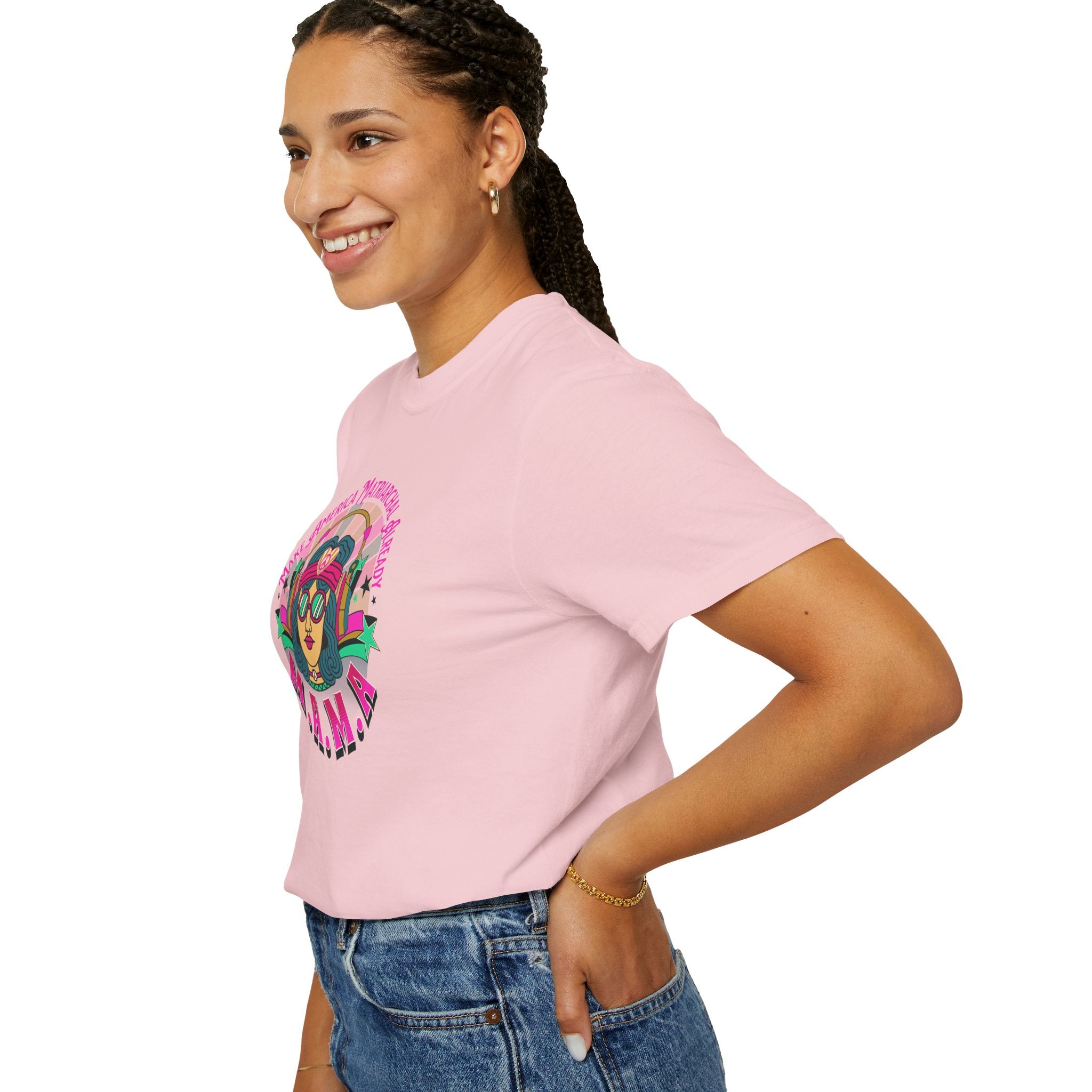 Bright M.A.M.A Matriarchal T-Shirt — Make America Matriarchal Already Feminist Tee