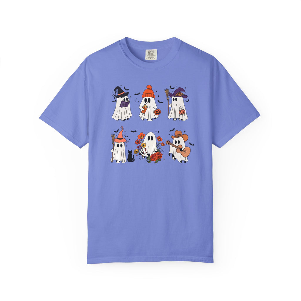 Cute Halloween Ghost Tshirt | Cozy Fall Vibes Top