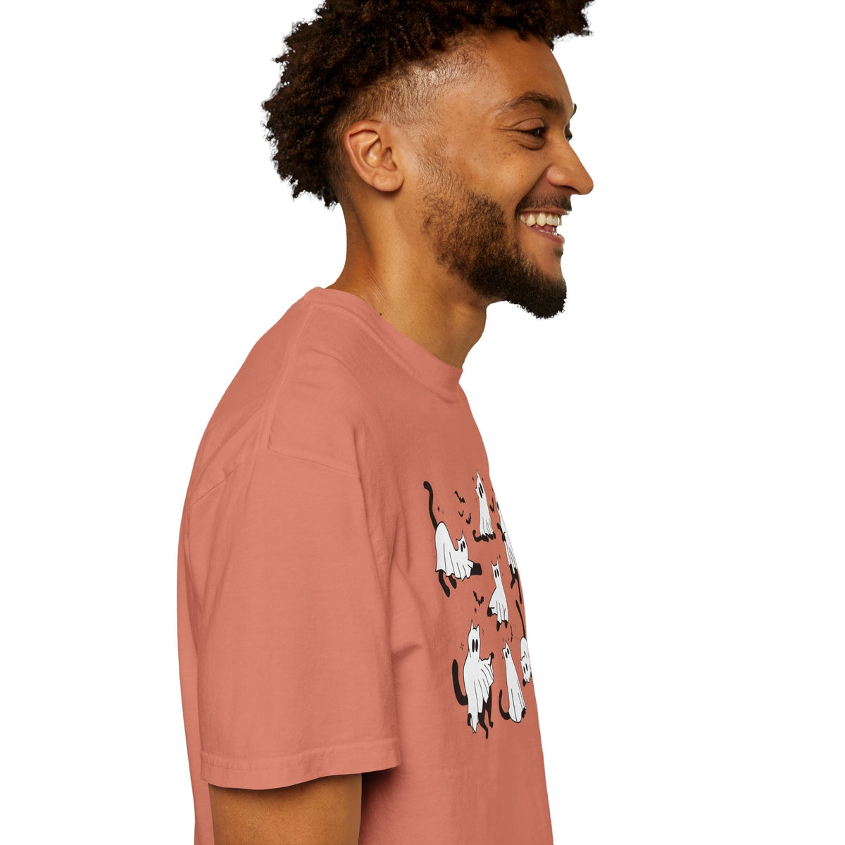 Ghost Cats & Bats Halloween TShirt