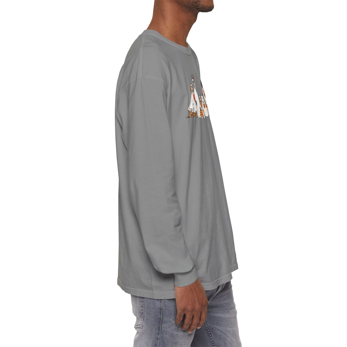 Halloween Ghost Dogs Long Sleeve Tshirt | Fun Holiday original design Long Sleeve
