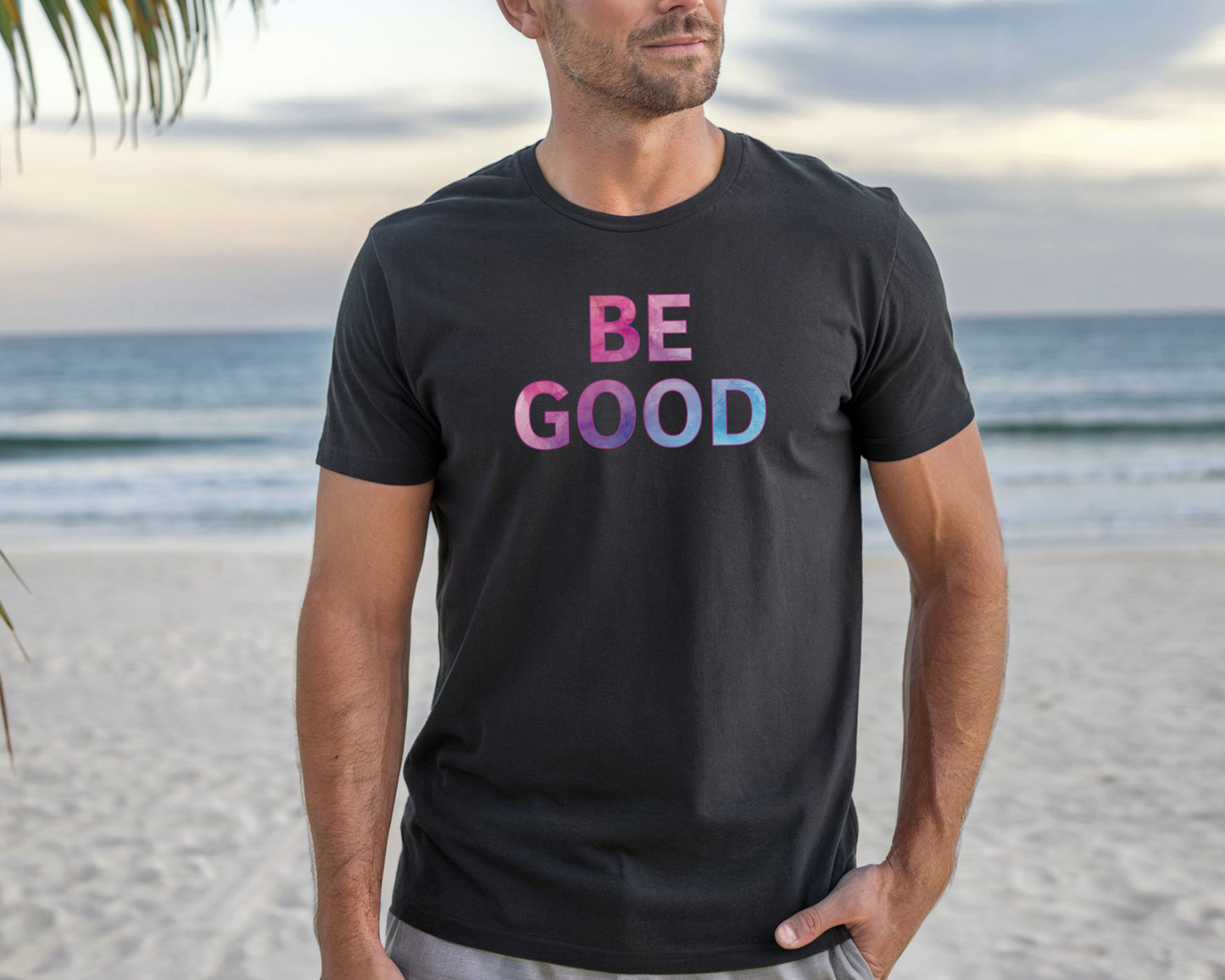 Be Good pastel gradient tee | Justice for Renee Good T-Shirt