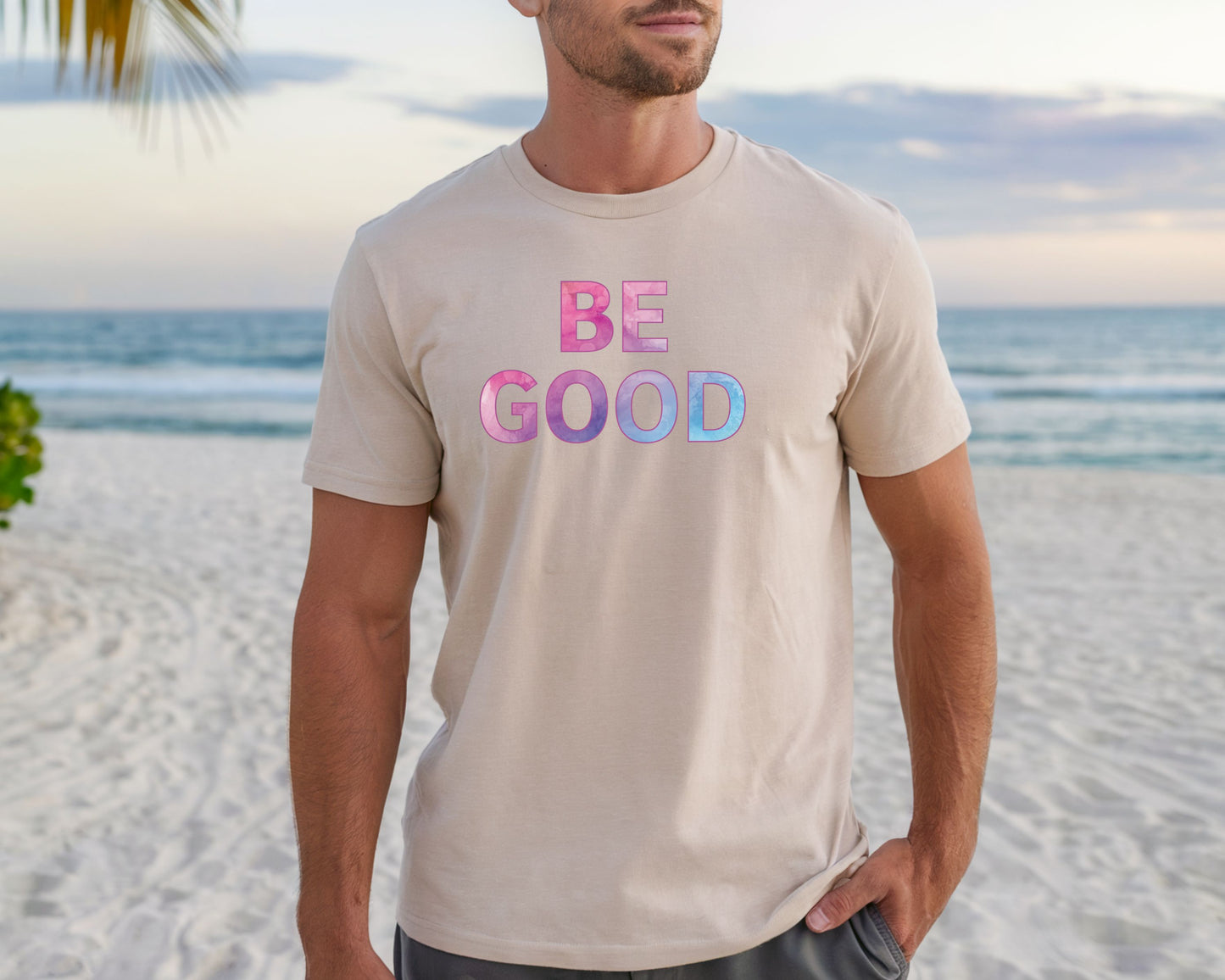 Be Good pastel gradient tee | Justice for Renee Good T-Shirt