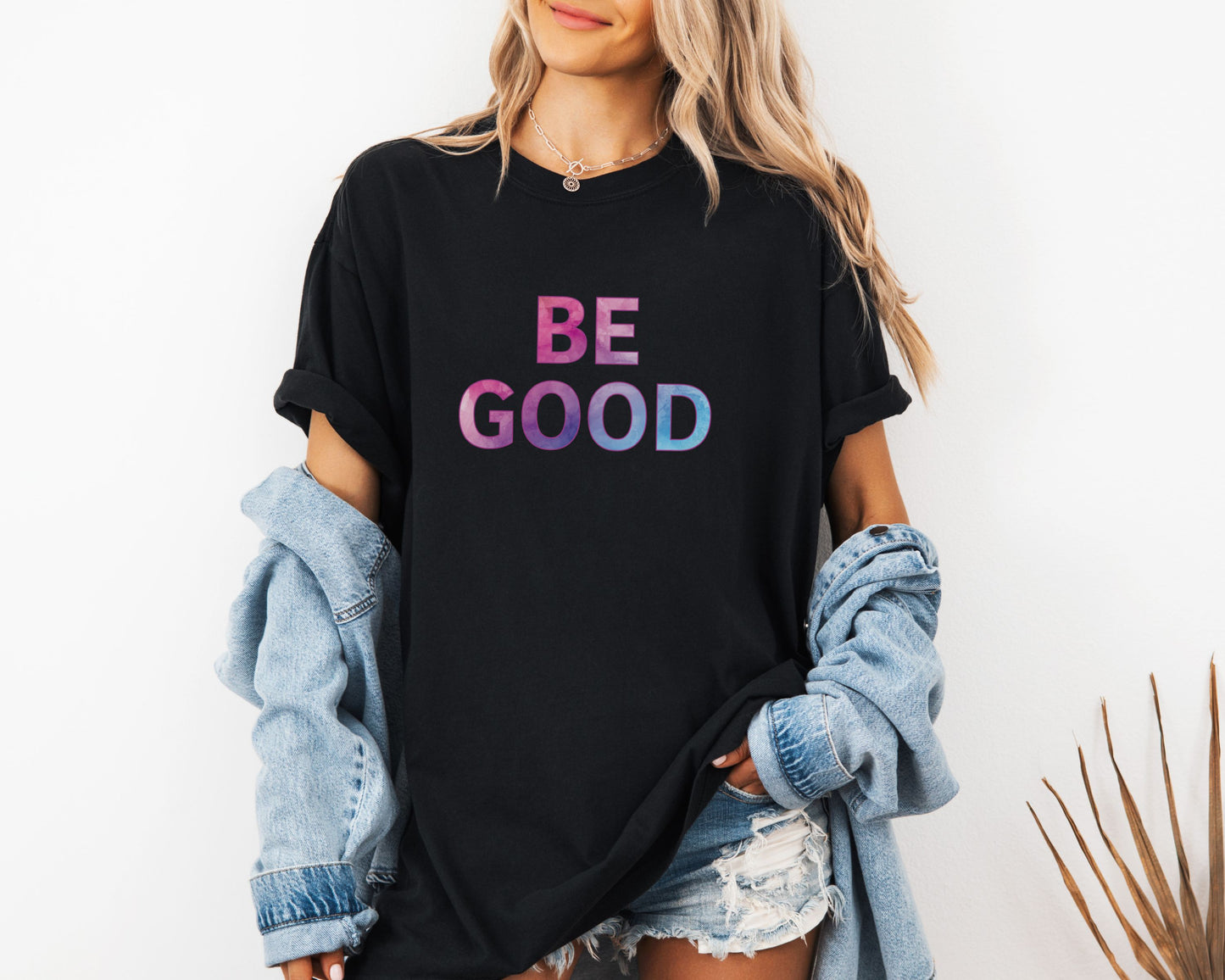 Be Good pastel gradient tee | Justice for Renee Good T-Shirt