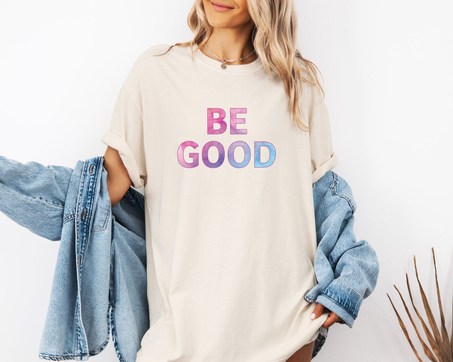 Be Good pastel gradient tee | Justice for Renee Good T-Shirt