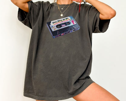 Retro Social Justice Mix Tape t-shirt | 80s Vintage Resistance Graphic