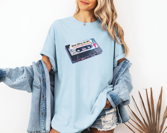Retro Social Justice Mix Tape t-shirt | 80s Vintage Resistance Graphic