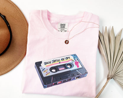 Retro Social Justice Mix Tape t-shirt | 80s Vintage Resistance Graphic