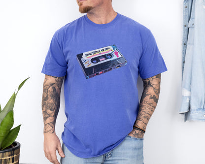 Retro Social Justice Mix Tape t-shirt | 80s Vintage Resistance Graphic