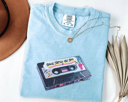 Retro Social Justice Mix Tape t-shirt | 80s Vintage Resistance Graphic