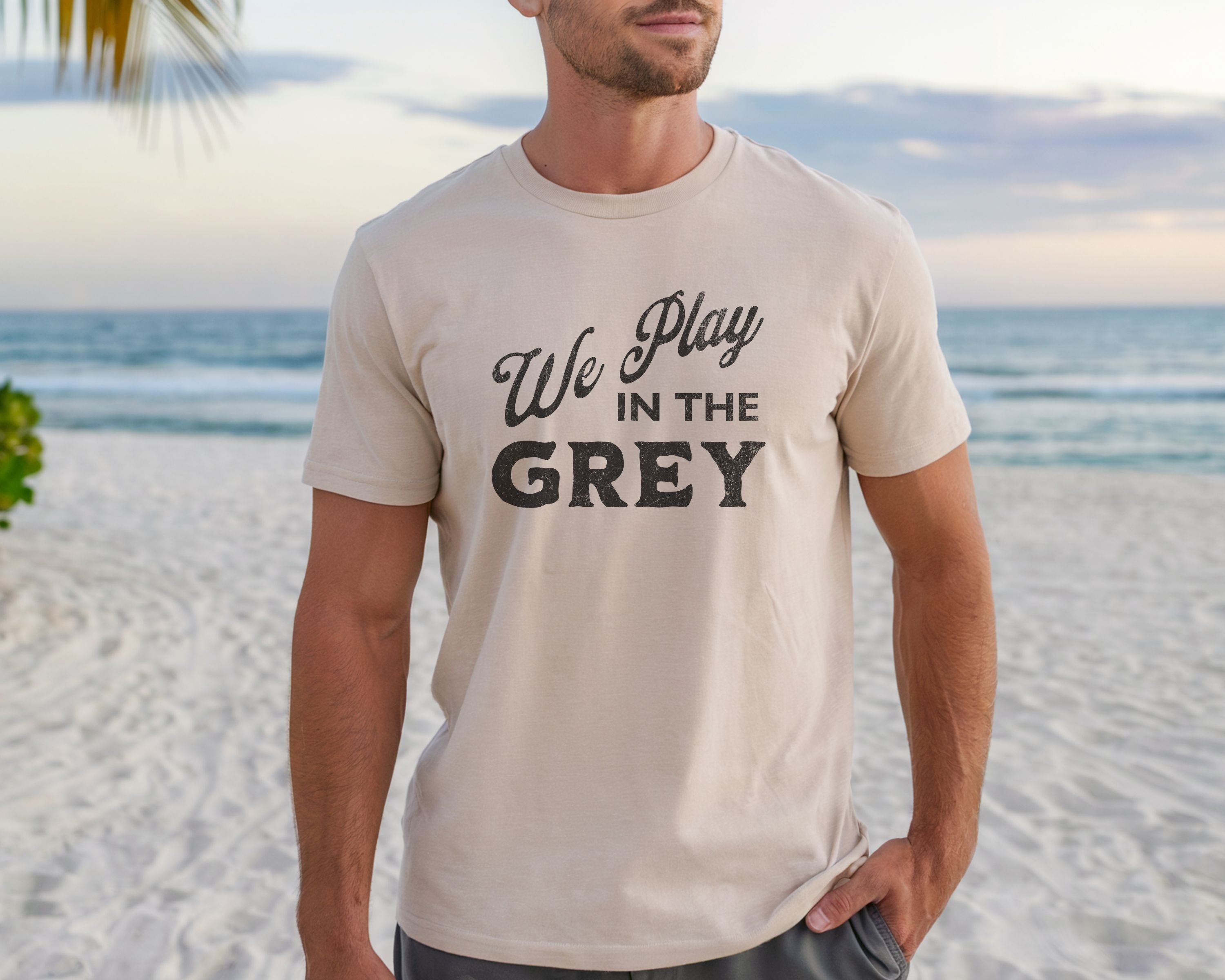 We Play in the Grey Vintage Graphic Tee | Inspired by Ebb and Flow Connections Cooperative