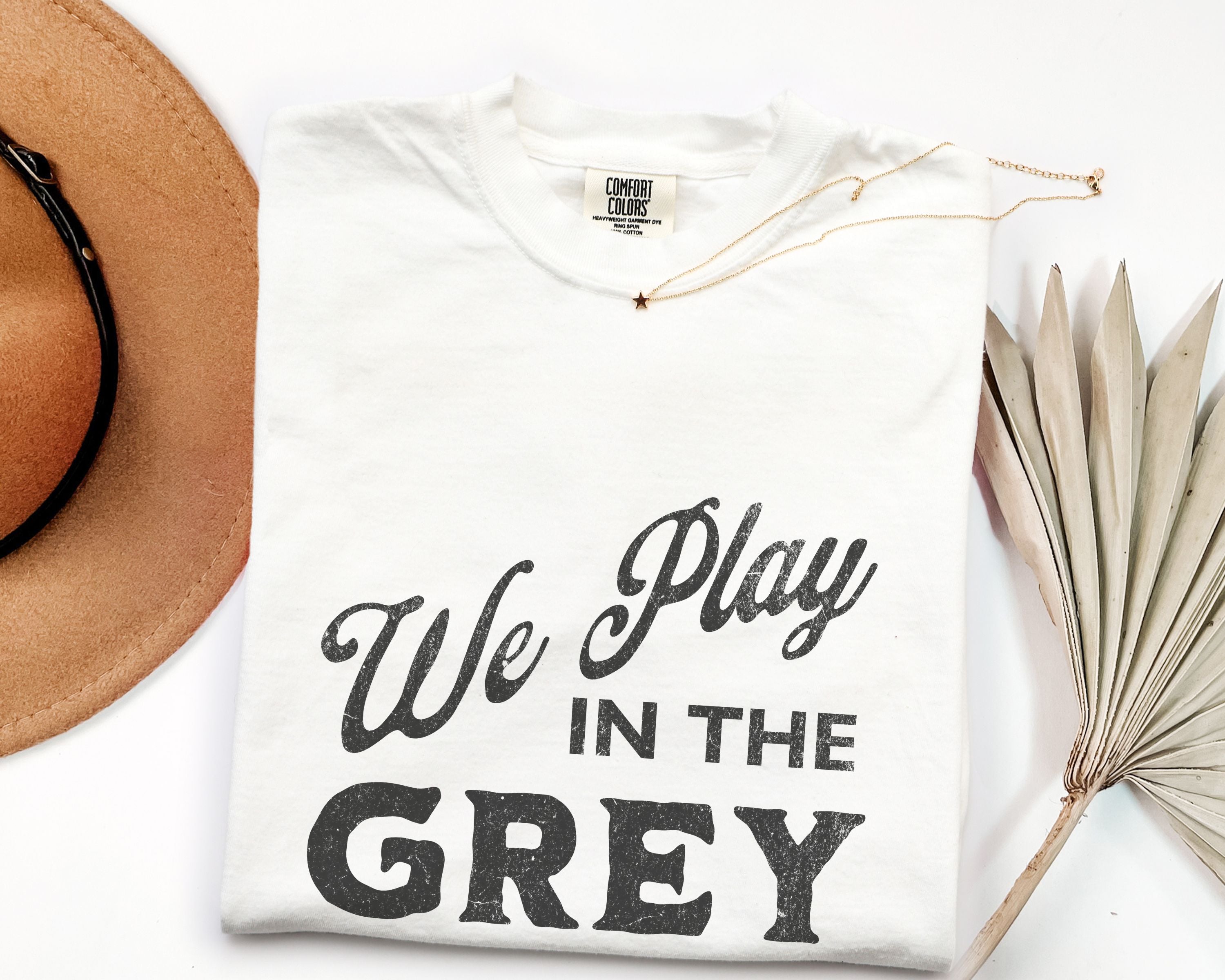 We Play in the Grey Vintage Graphic Tee | Inspired by Ebb and Flow Connections Cooperative