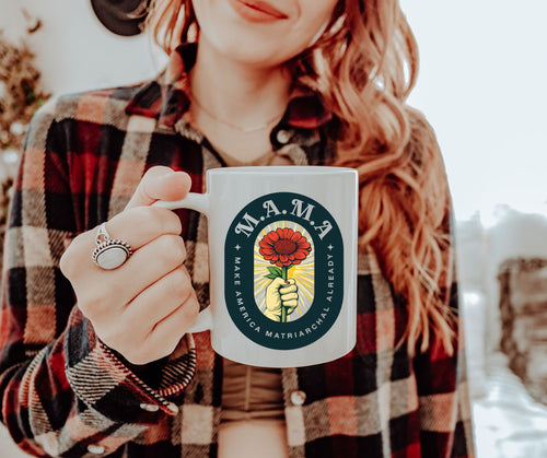 20oz Jumbo Mug — Retro Milk & Cookies Vintage Badge Coffee Cup