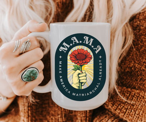 20oz Jumbo Mug — Retro Milk & Cookies Vintage Badge Coffee Cup