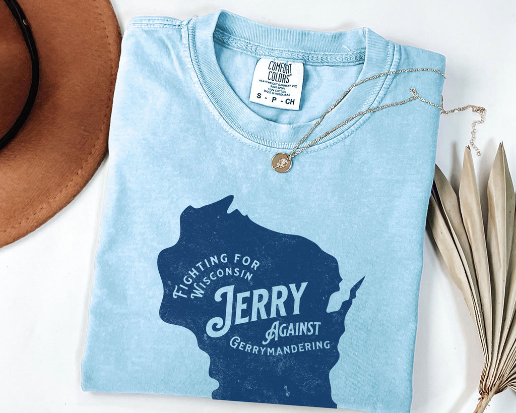 Wisconsin 'Jerry against Gerrymandering' Vintage T-Shirt