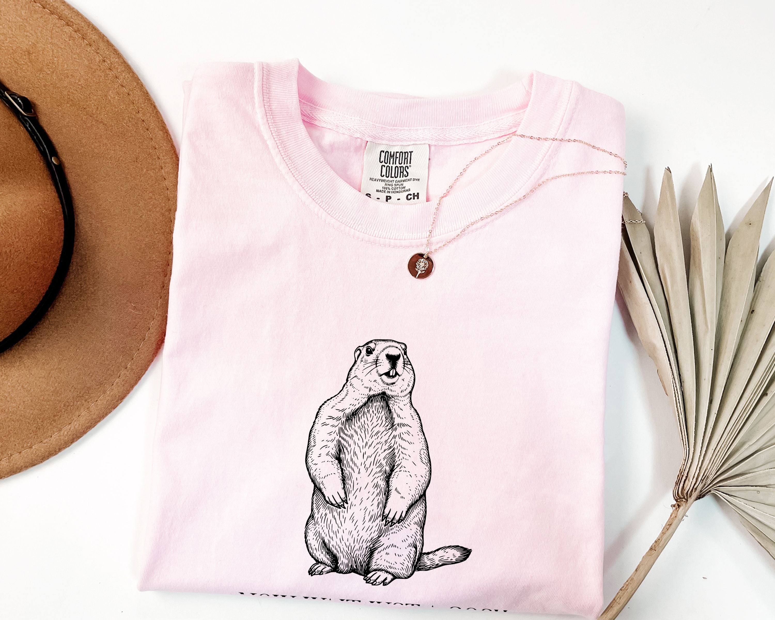 "Wait Just a Gosh Darn Marmot" Tshirt | Animal Lover Humor Tee