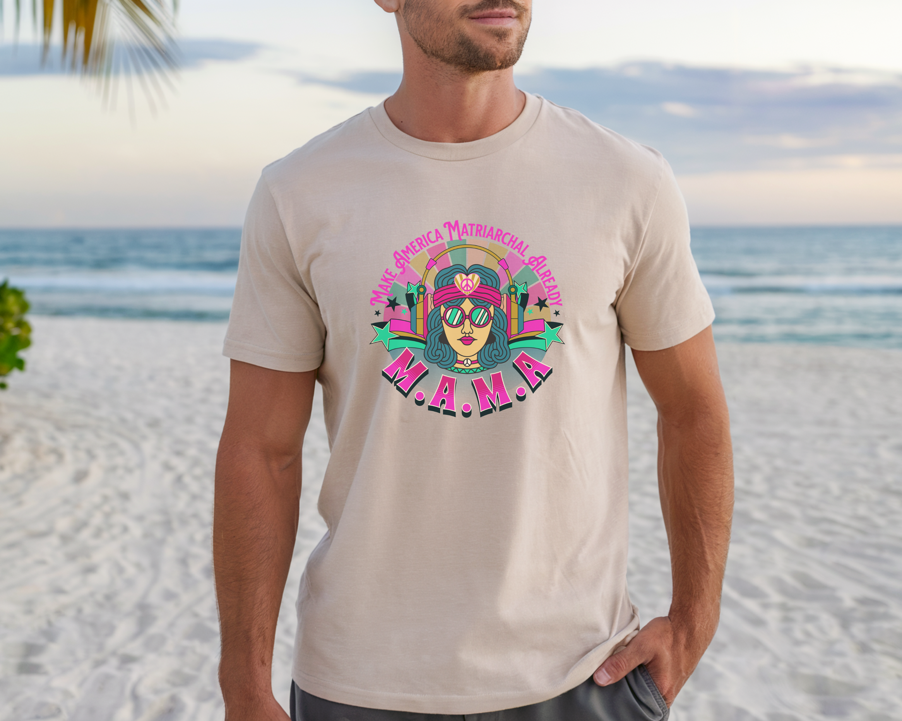 Bright M.A.M.A Matriarchal T-Shirt — Make America Matriarchal Already Feminist Tee