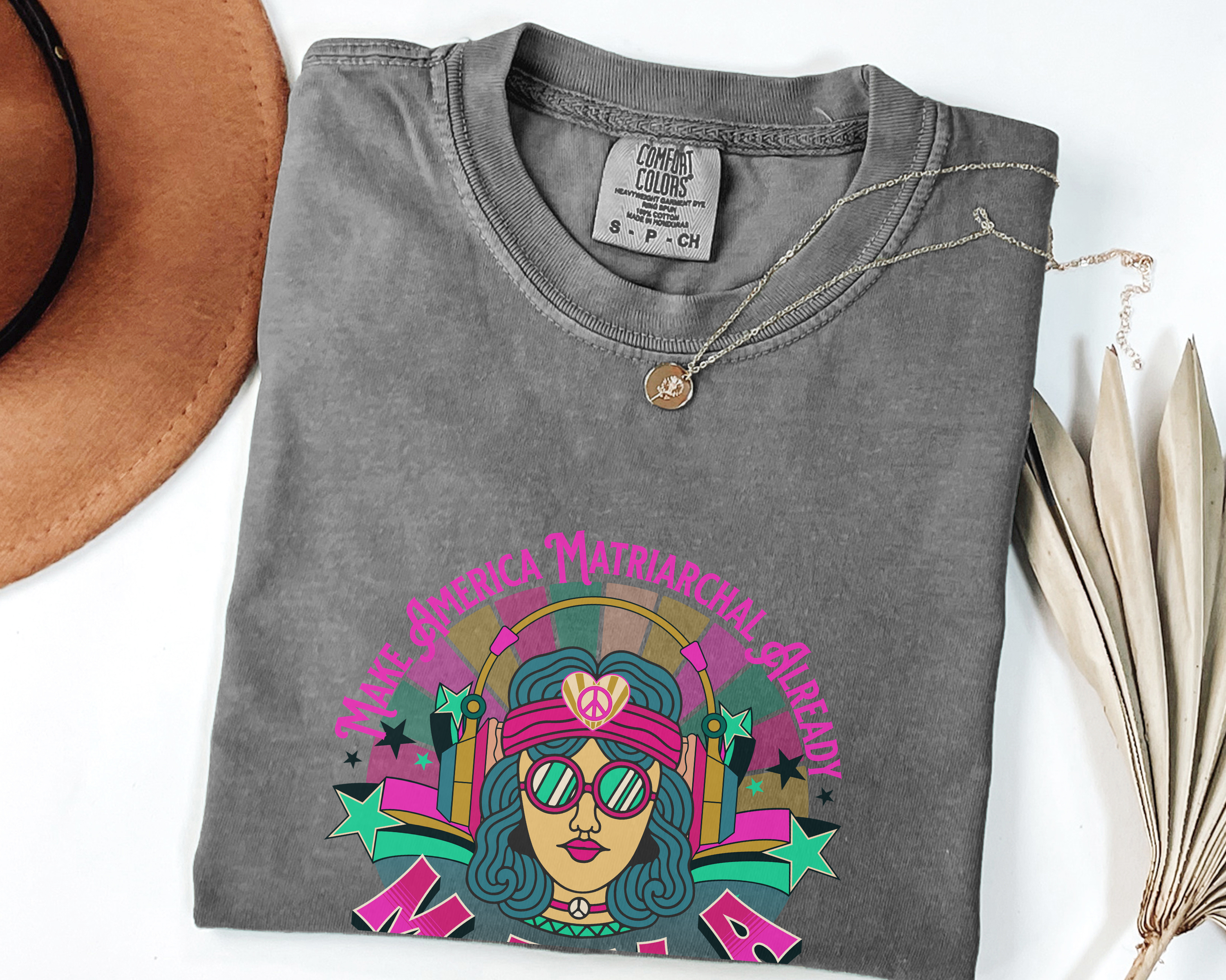 Bright M.A.M.A Matriarchal T-Shirt — Make America Matriarchal Already Feminist Tee