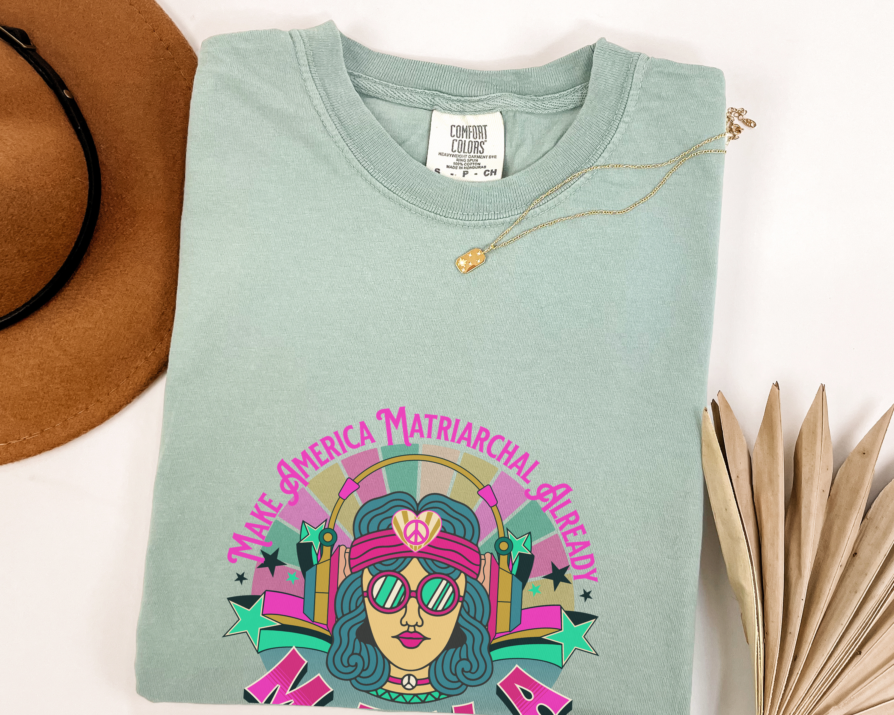 Bright M.A.M.A Matriarchal T-Shirt — Make America Matriarchal Already Feminist Tee