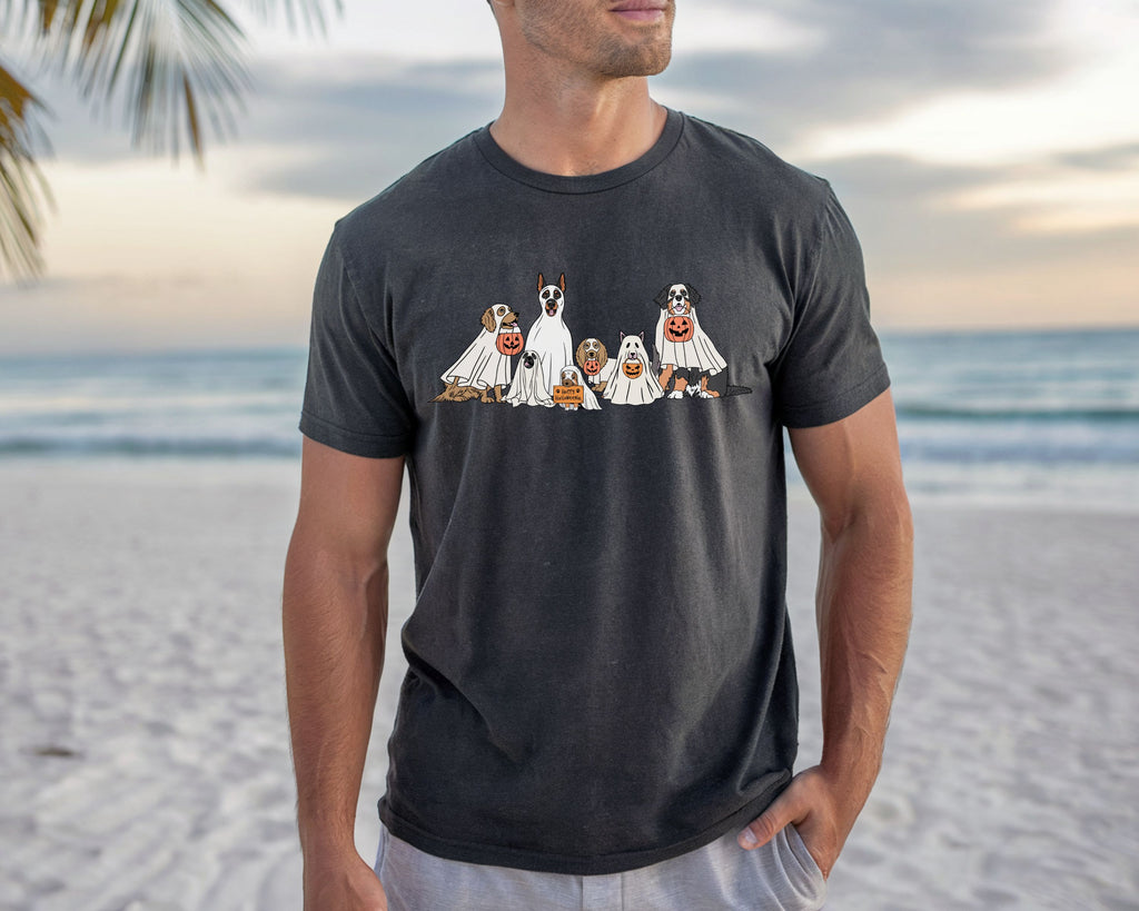 Halloween Ghost Dog T-Shirt — Dog Cosplay Top