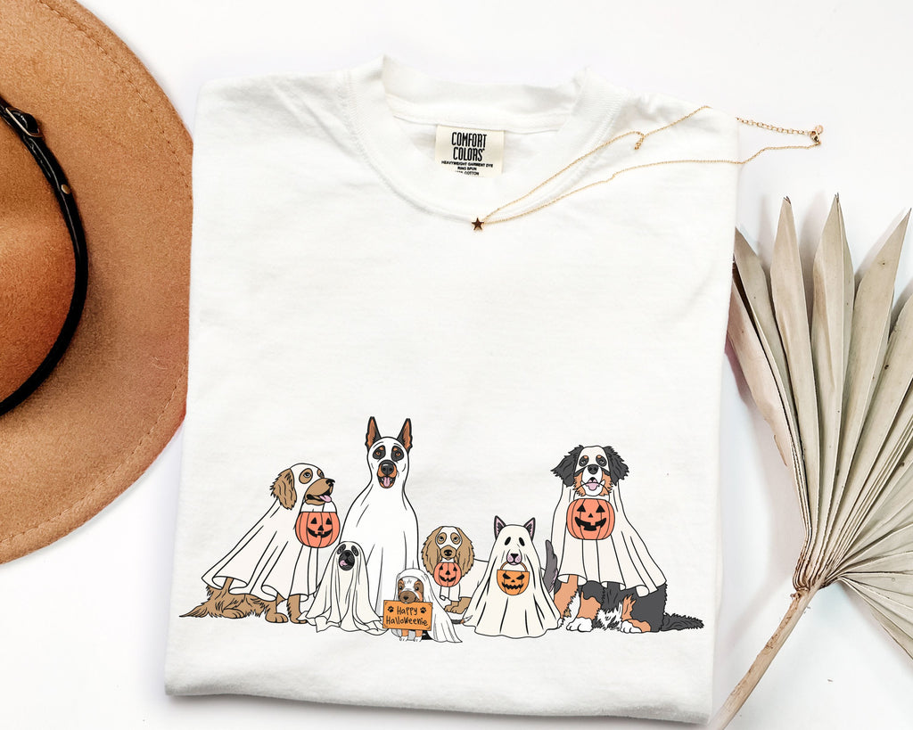 Halloween Ghost Dog T-Shirt — Dog Cosplay Top