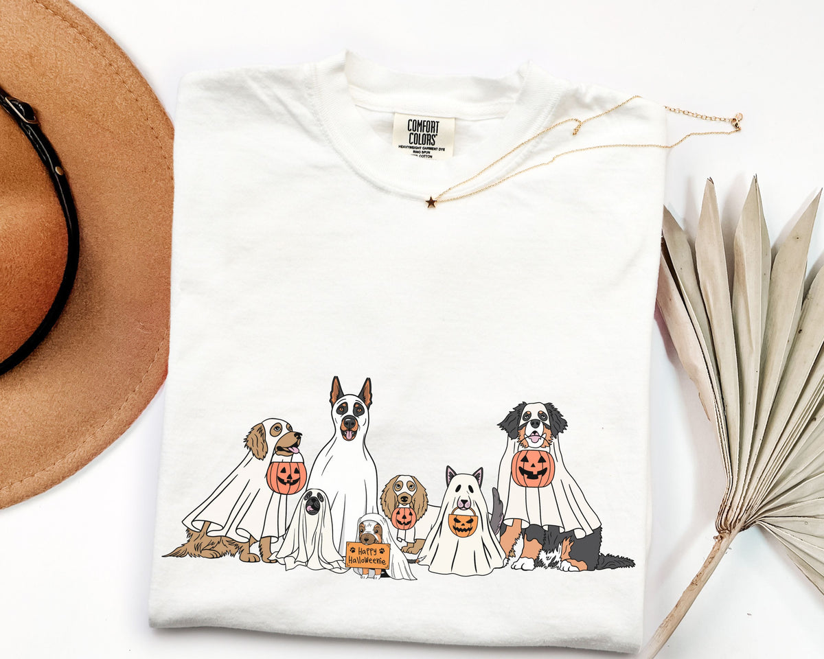 Halloween Ghost Dog T-Shirt — Dog Cosplay Top