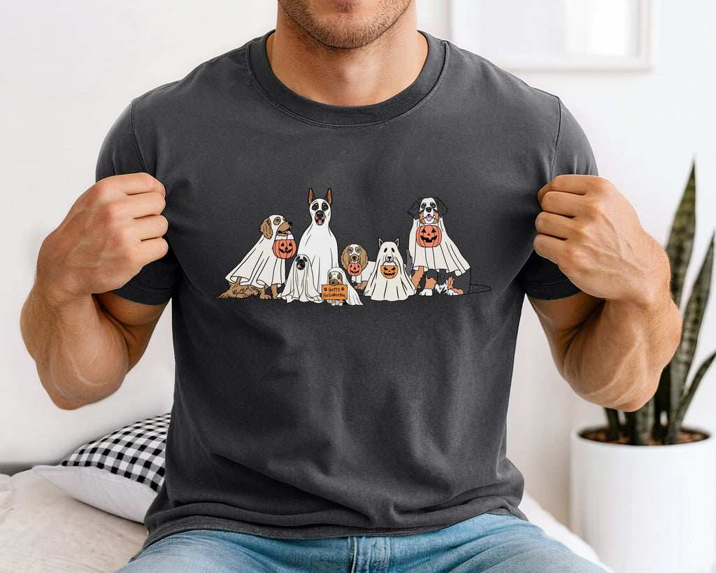 Halloween Ghost Dog T-Shirt — Dog Cosplay Top